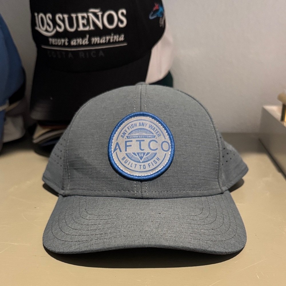 AFTCO Blue-Gray Men's Fishing Hat